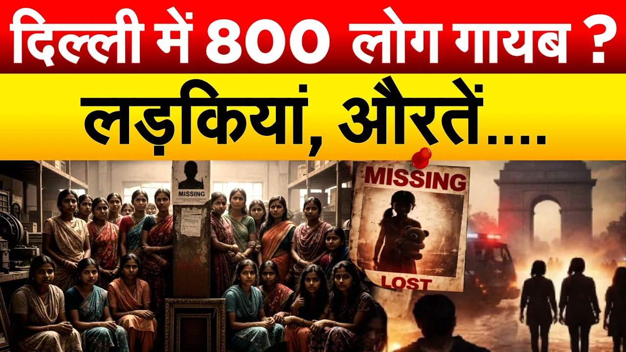 दिल्ली में 15 दिन में 800 से ज्यादा लोग लापता, आंकड़े डराने वाले सवाल खड़े करते हैं